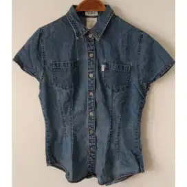 Esprit Original Kemeja Denim Wanita