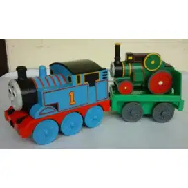 Thomas Percy Open Wagon - Pull and Go Original Tomy Mainan Anak