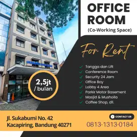 Sewa Ruangan Kantor / Private Working Space Kota Bandung