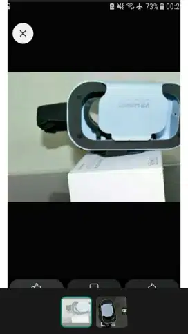 VR blue Miniso baru