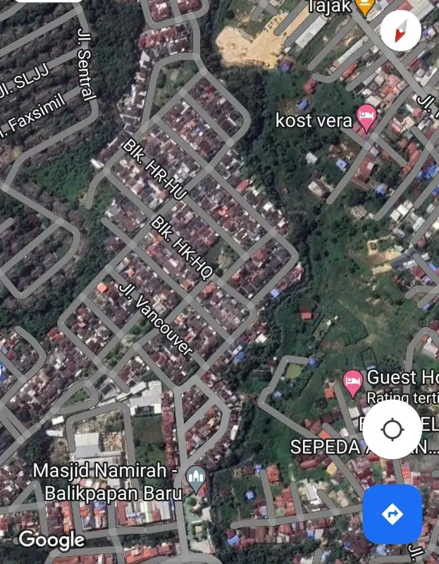 Dijual Rumah Balikpapan Baru posisi hook