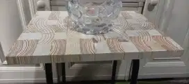 Jati Belanda mozaik ukuran 30x40 cm