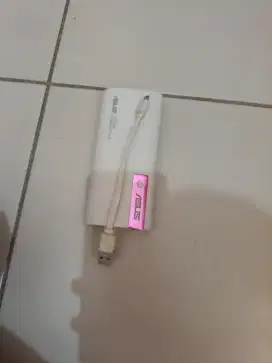 powerbank bekas putih