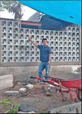 Rosterbeton berbagai motif