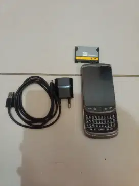 blackberry slide hitam abu
