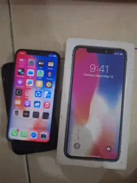 iphone x 256 gb LL/A fullset nota