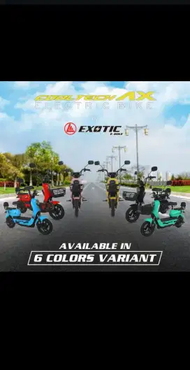 Sepeda Listrik Exotic Cooltech AX