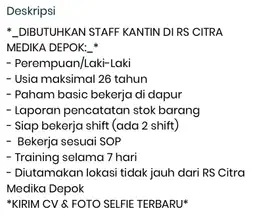 barista dan staf dapur