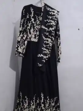 Baju gamis maxmara set hijab