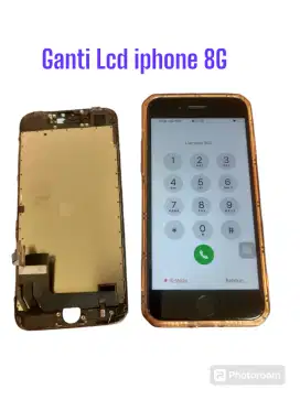 Lcd iphone 8 Dengan pemasangan