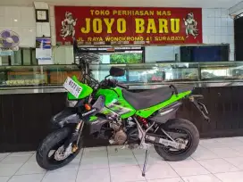 Kawasaki KSR 110 2018 Hijau Low km Likenew
