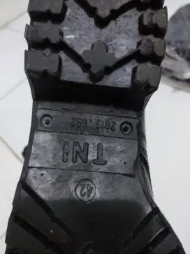 Spatu Pdl TNI Kulit Jeruk