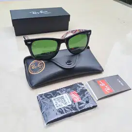 kacamata Ray-Ban wayfarer special series kaca hijau