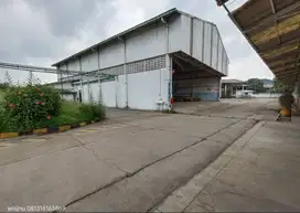Tanah Industri bonus Bangunan Eksportir Akses Container Gunung Putri