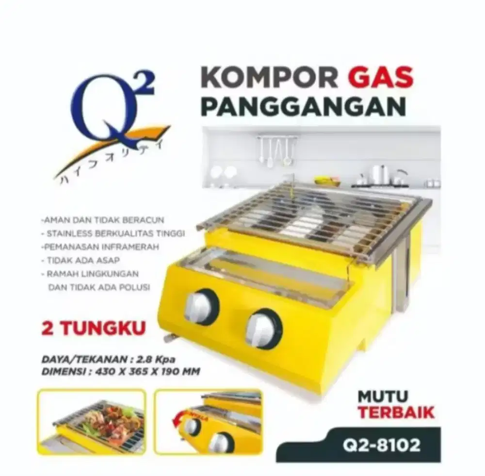 Kompor panggang sosis