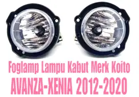 Foglamp Avanza Xenia 2012 2020 sepasang sudah dengan bohlamp LED