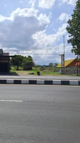 Tanah Dijual Jl. Solo - Jogja, Meger, Ceper, Klaten