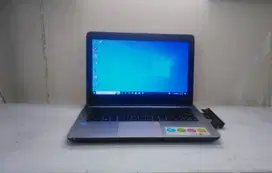Jual laptop Asus X441NA Celeron N3350/4gb/128gb Ssd/14inci