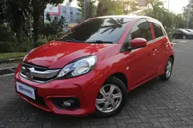 Pajak Panjang - Honda Brio Satya 1.2 E Bensin-AT 2018 Merah (KKN)