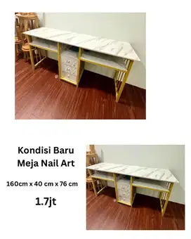 Meja Nail Art salon Baru