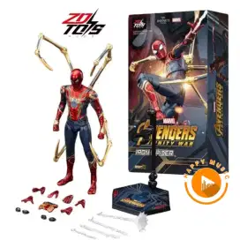 Spiderman iron mainan figure