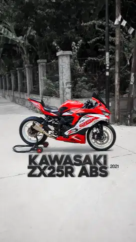 Kawasaki ZX25R ABS Mulus siap gas