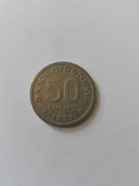 Uang Logam 50 tahun 1971