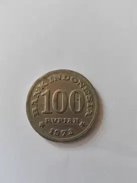 Uang Logam 100 tahun 1973