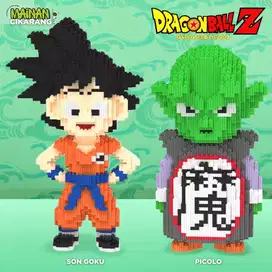 LEGO BRICK SON GOKU - NANO BLOCK BRICK 3D - MAINAN CIKARANG