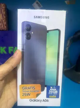 Samsung A06 ram 4/128gb garansi resmi bisa cod