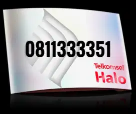 TELKOMSEL HALO 10 DIGIT NOMOR CANTIK PASCABAYAR KWARTET 333351