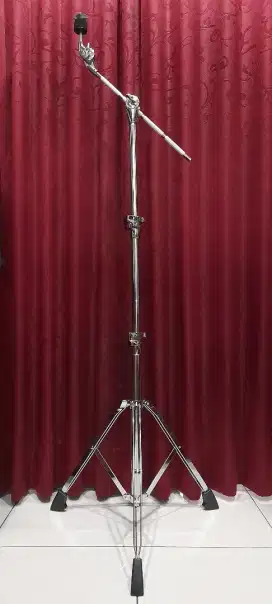 STAND CYMBAL Boom Double Braced Import - 3 Tingkat - Pipa Super Jumbo