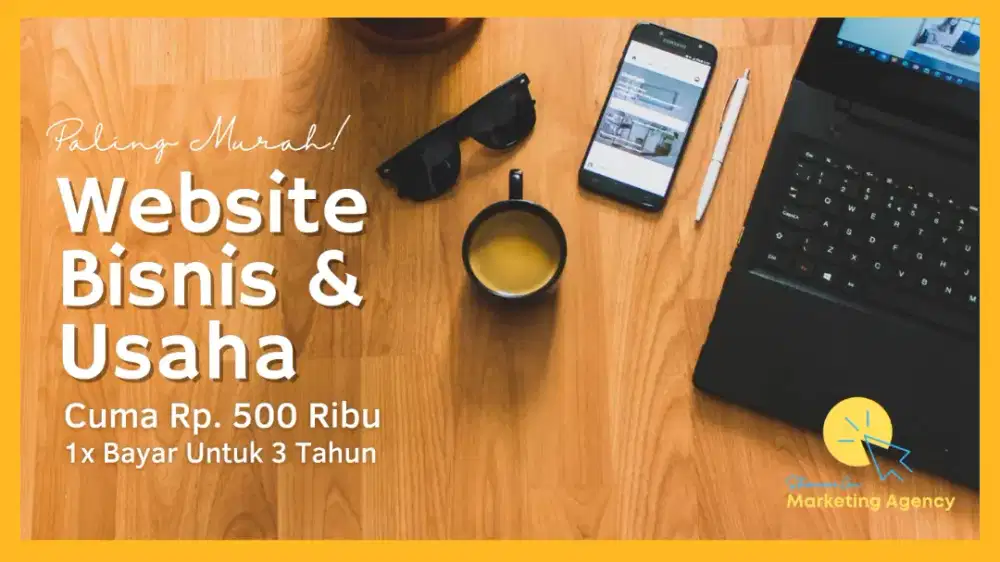 Bikin Website Apapun Cuma 500 Ribu Untuk 3 Tahun