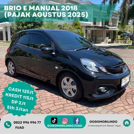 BRIO E MANUAL 2018 (PAJAK AGUSTUS 2025)