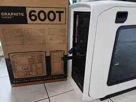 CPU Komputer Gaming + Casing  Corsair 600T