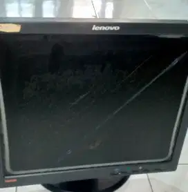 Monitor LCD 15 Inch lenovo idup normal minus polaris