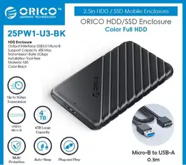 Casing HDD ORICO 25PW1-U3 2.5 inch USB 3.0 Hard Drive Enclosure