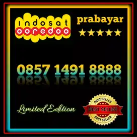 Nomor cantik Indosat Premium spesial edition varian kuartet 8888