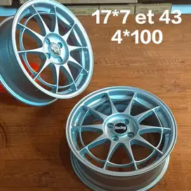Velg enkei ring 17 NT 03 (spider) original Japan