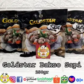 GOLDSTAR BAKSO SAPI 250GR - FROZEN FOOD - BRONTZ JOGJA