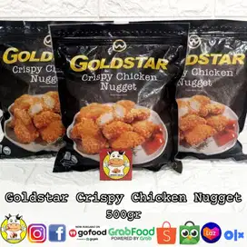 GOLDSTAR CHICKEN NUGGET CRISPY 500GR - FROZEN FOOD - BRONTZ JOGJA