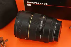 Sigma 85mm F1.4 EX DG HSM For Canon Fullset C462