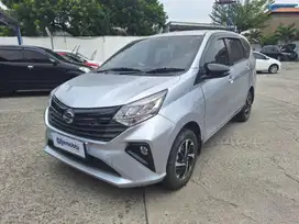 KM Rendah - Daihatsu Sigra 1.2 R Bensin-MT 2022 Silver (UID)