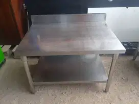 Meja Stainless Steel 2 Tingkat P90