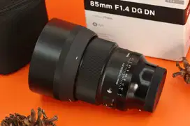 Sigma 85mm F1.4 DG DN Art For Sony Fullset Garansi Desember 2024 C461