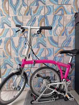 Brompton pink white