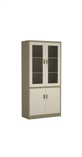 Lemari informa kiev lemari arsip kantor metal dengan pintu coklat