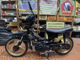 DIJUAL MOTOR SUZUKI CRYSTAL 1990 2 TAK BAHAN TORNADO BRAVO RC100 SEHAT