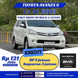 (DP 5Jt) Avanza G 2013 matic