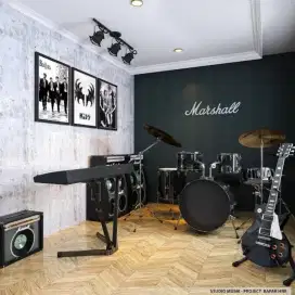 TUKANG PEREDAM SUARA RUANGAN Studio .Livestreaming ,karaoke,